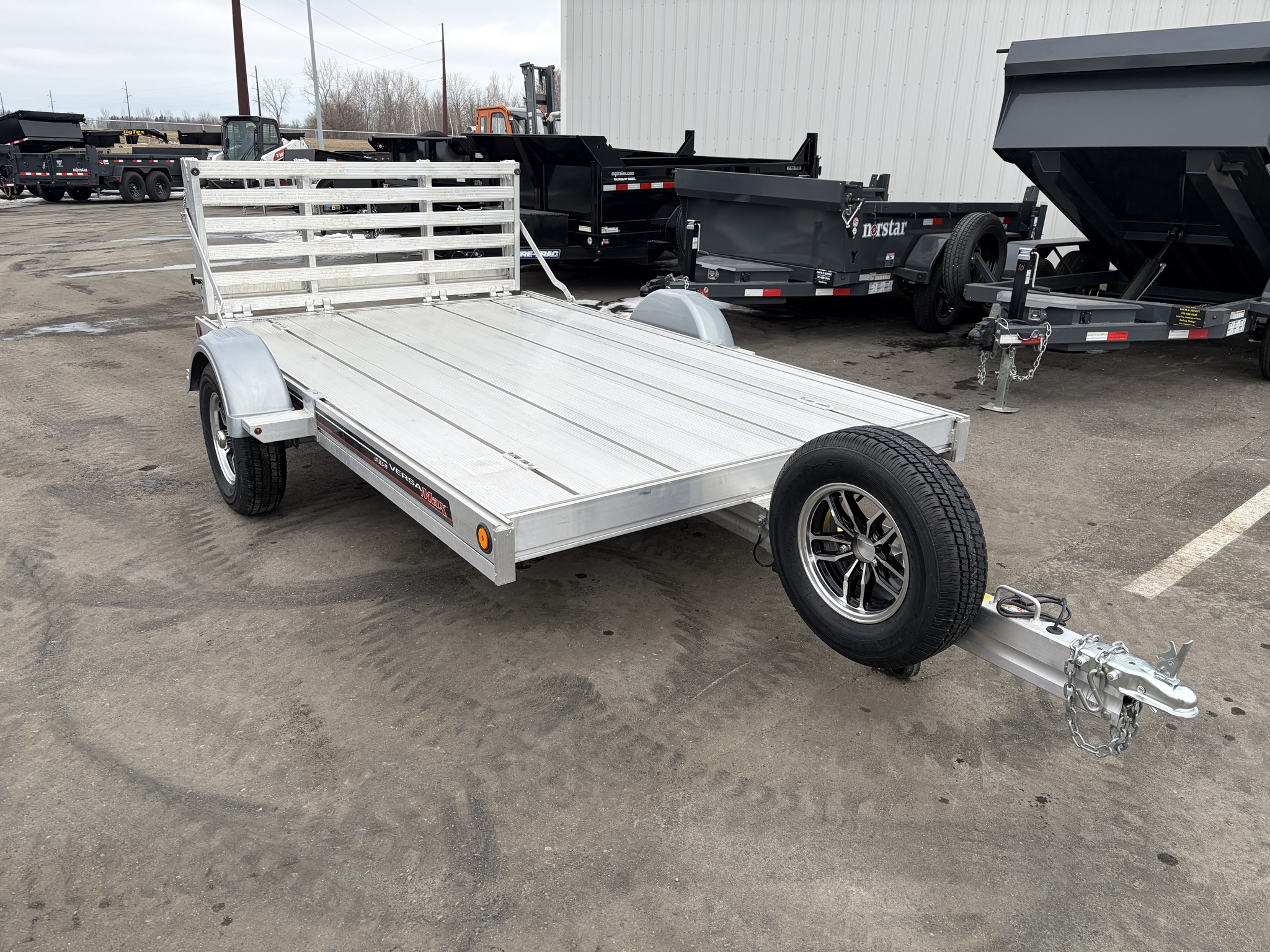 2024 FLOE UT 10.5X79 ALUMINUM UTILITY TRAILER - NO SIDES - FACTORY DEMO