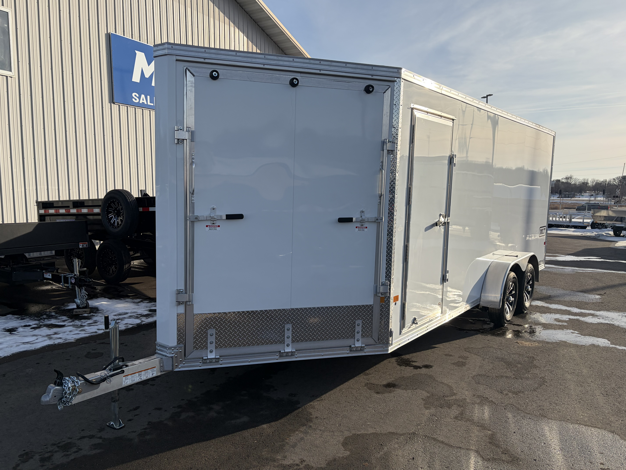 2026 EZ-HAULER 7X23 (18+5) XLT PRO ENCLOSED SNOWMOBILE TRAILER - 7 ...