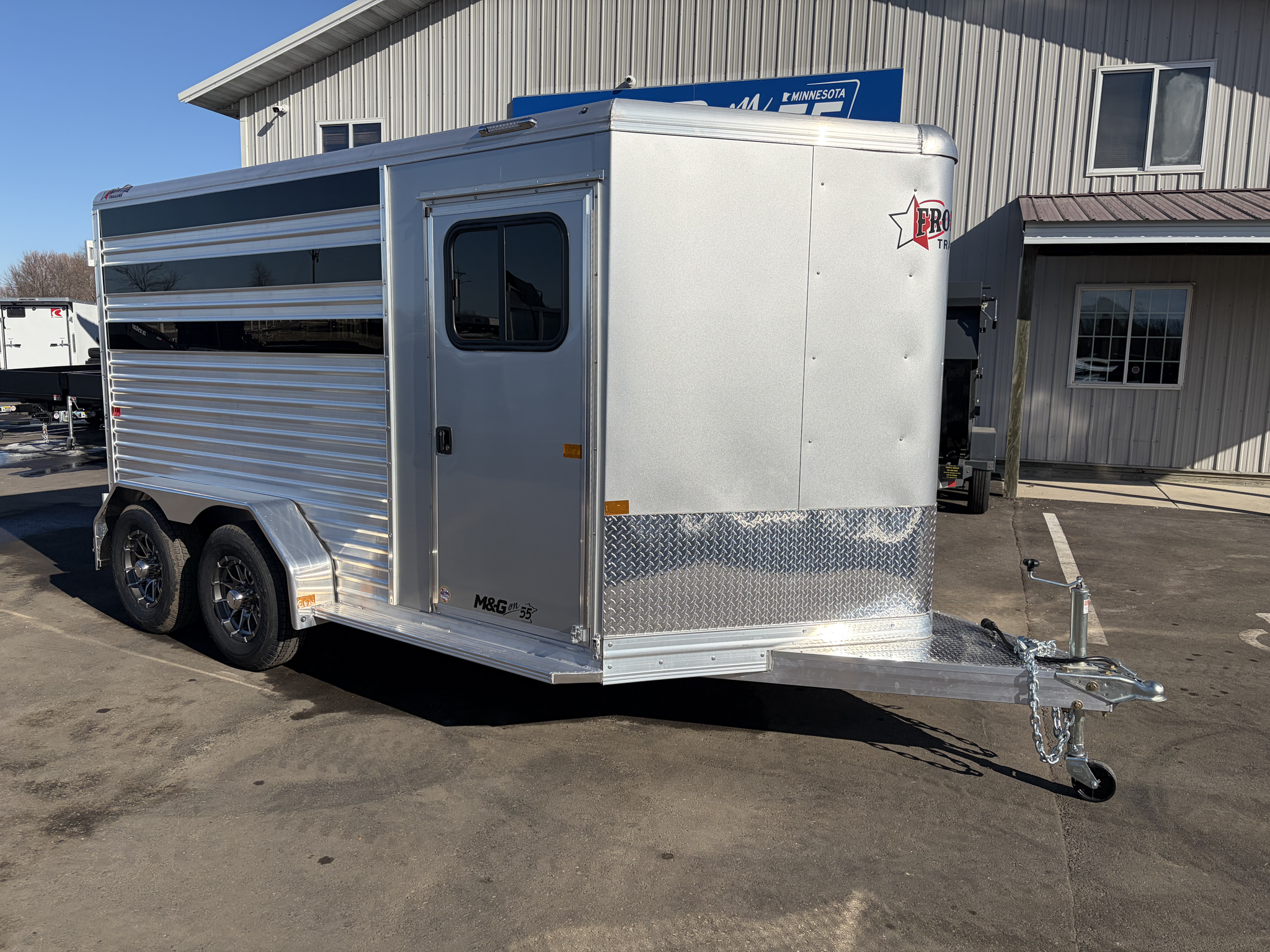 TURNPIKE LIVESTOCK TRAILER MAMMOTH ブリキ Livestock Trailers at M&G Trailer