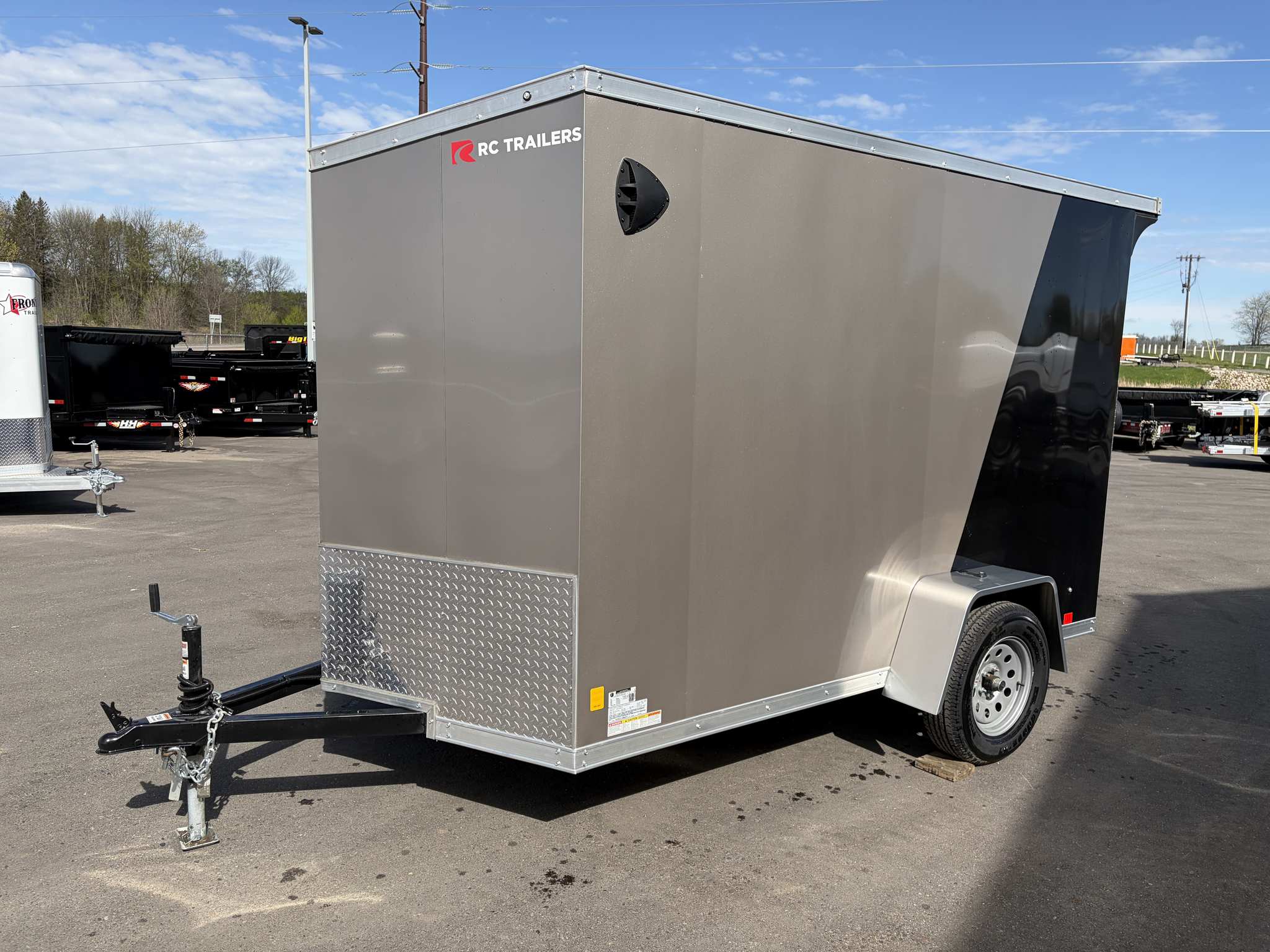 2026 RC TRAILERS RDLX 6X10 ENCLOSED CARGO TRAILER - 6'6" INTERIOR ...