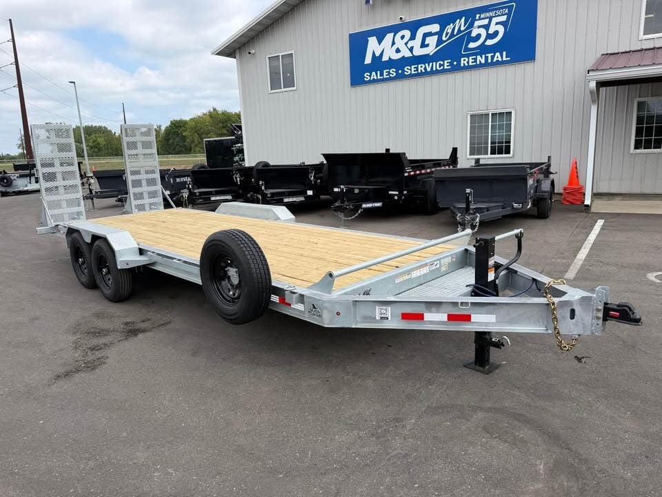 Silver Mountain Galvanized Trailers for Sale | M&G Trailer