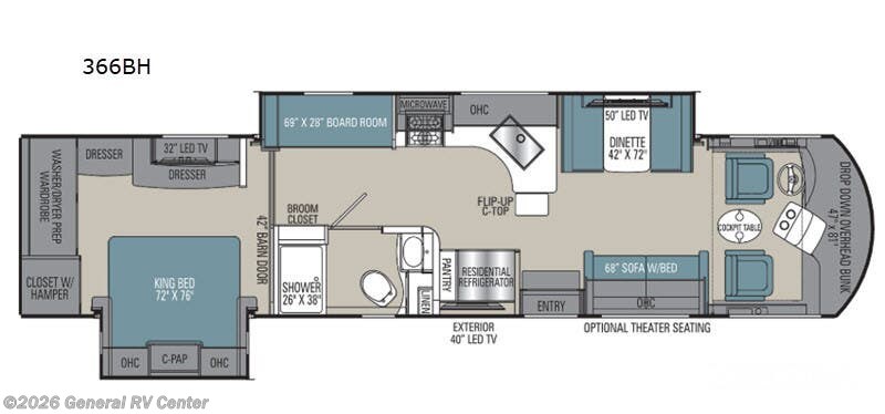2020 Coachmen Sportscoach SRS 366BH - Used Class A For Sale by General RV Center in South Weber, Utah