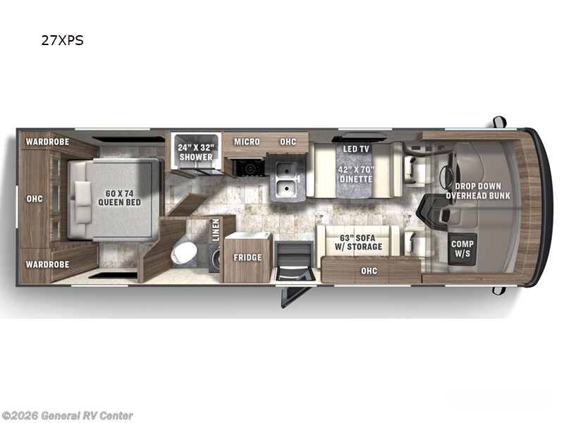 2026 Coachmen Pursuit 27XPS - New Class A For Sale by General RV Center in South Weber, Utah