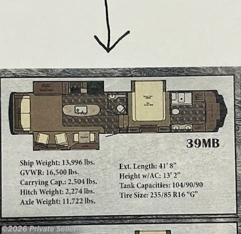 2016 Redwood RV Redwood 39MB - Used Fifth Wheel For Sale by For Sale By Owner in Lake Placid, Florida features Swivel Stools, Stainless Appliances, Stove Top Burner, Power Stabilizer Jacks, Keyless Entry