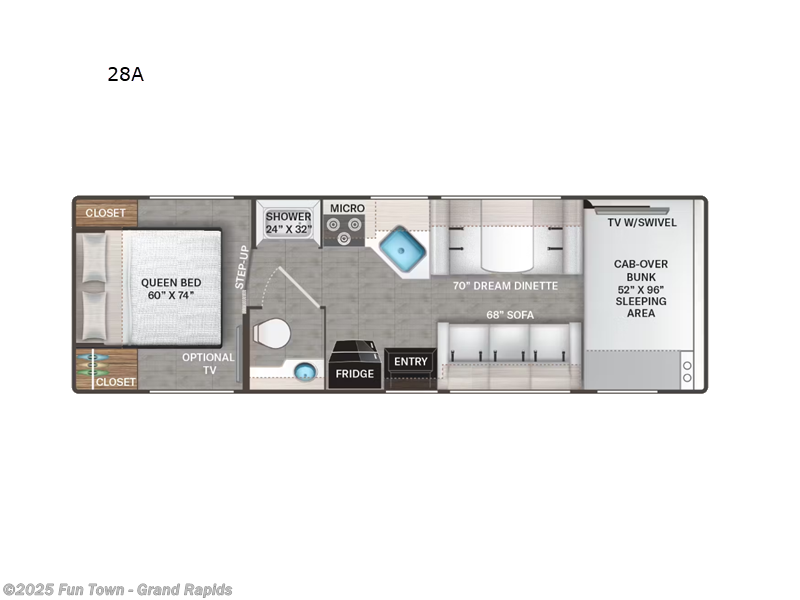 2023 Thor Motor Coach Chateau 28A - Used Class C For Sale by Fun Town - Grand Rapids in Rockford, Michigan