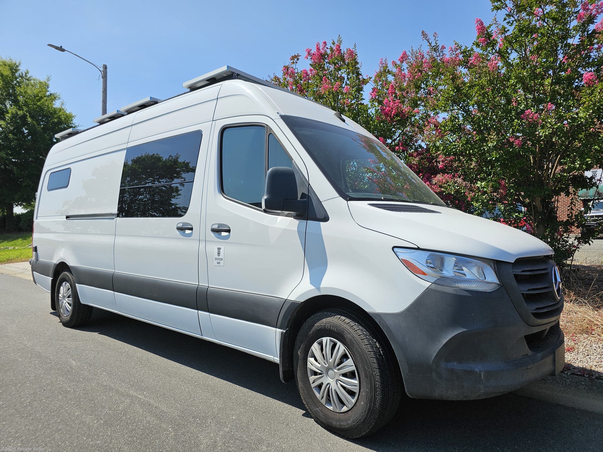 2022 Mercedes-Benz Sprinter Open Dinette Convertible Table Queen Bed - Used Conversion Van For Sale by For Sale By Owner in Indian Trail, North Carolina