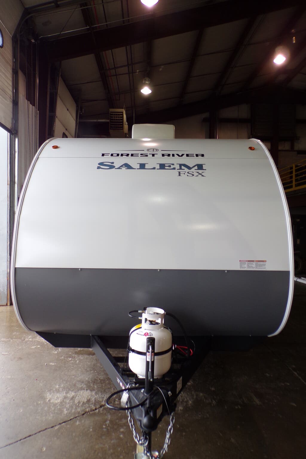 2026 Forest River Salem FSX 164FBLE - Used Travel Trailer For Sale by Hometown RV LLC in Brockway, Pennsylvania features Skylight, Air Conditioning, Fireplace, Toilet, Auxiliary Battery