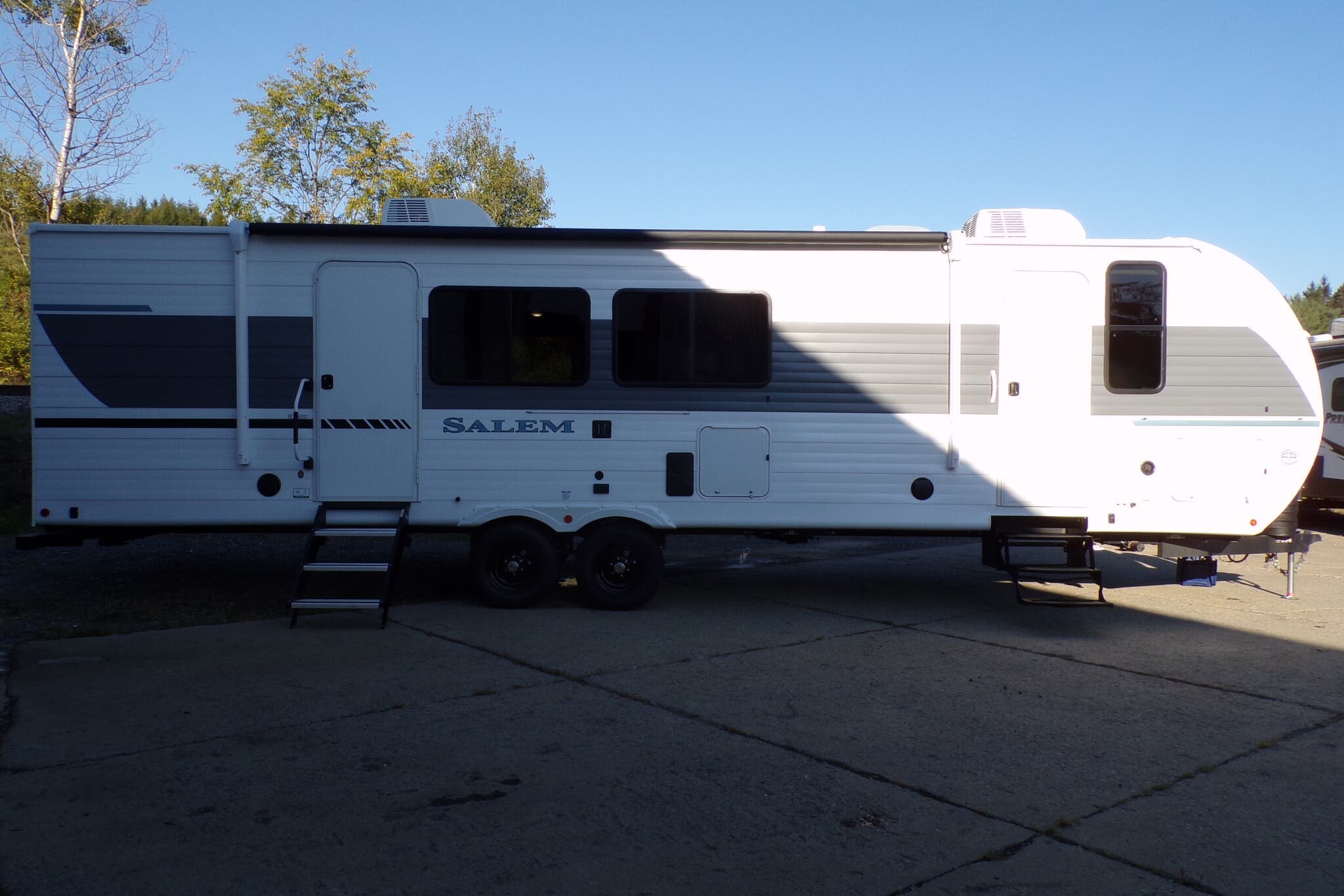 2026 Forest River Salem 300ICE - New Travel Trailer For Sale by Hometown RV LLC in Brockway, Pennsylvania features Stove Top Burner, Bunk Beds, Refrigerator, Water Heater, TV