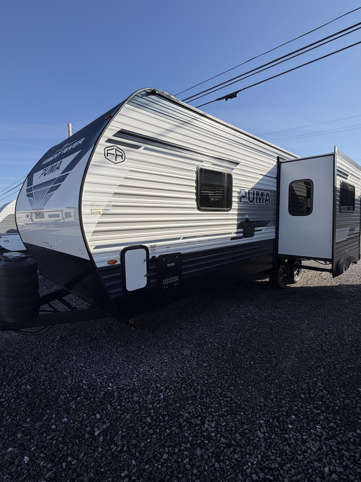 2026 Forest River Puma 227RK - New Travel Trailer For Sale by Hometown RV LLC in Brockway, Pennsylvania features Black Tank Flush, Tinted Windows, Air Conditioning, Kitchen Sink, Water Heater