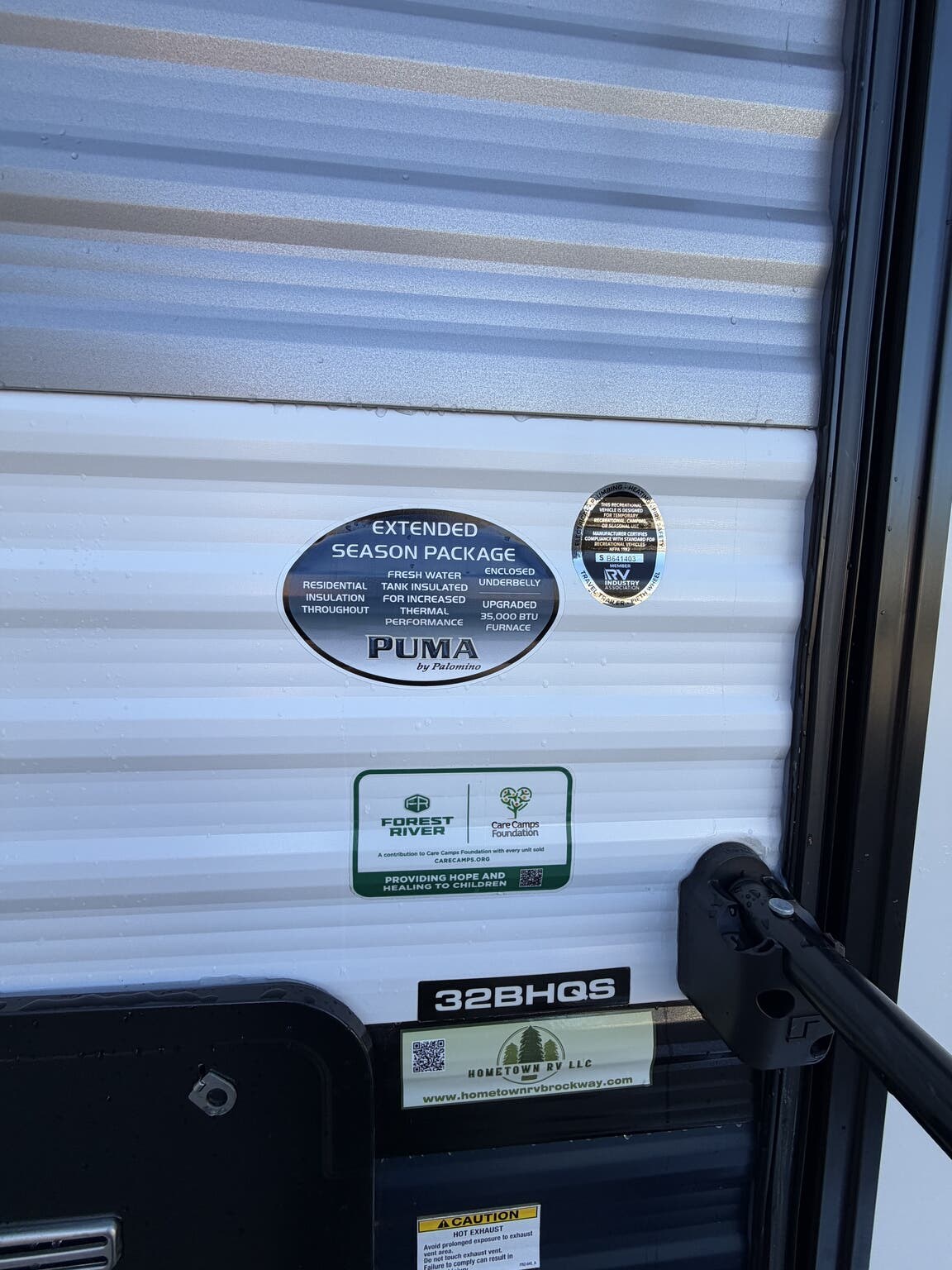 New 2026 Forest River Puma 32BHQS available in Brockway, Pennsylvania