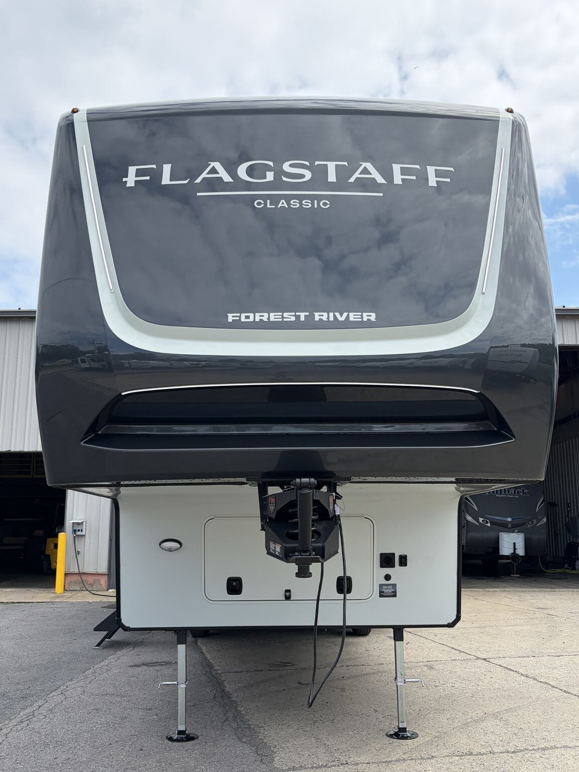 2027 Forest River Flagstaff Classic 401CFB - New Fifth Wheel For Sale by Hometown RV LLC in Brockway, Pennsylvania features Bluetooth Stereo, Skylight, Glass Shower Door, Shower, Detachable Power Cord