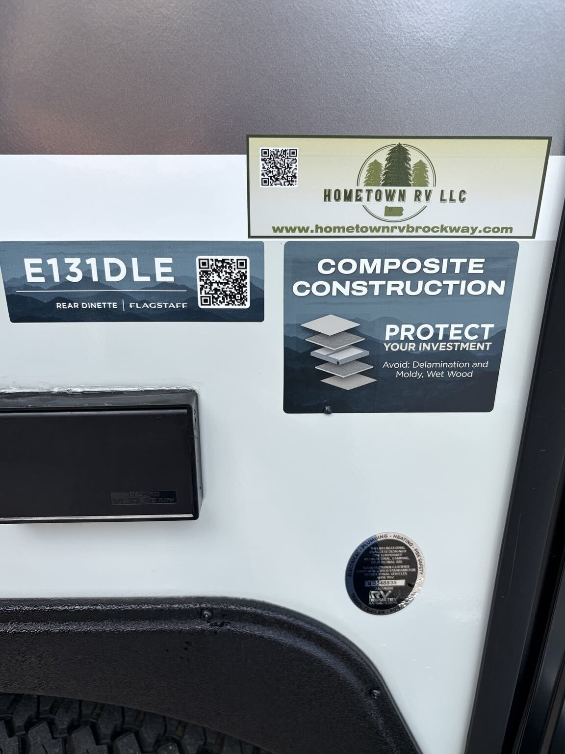 2027 Flagstaff E-Pro 131DLE by Forest River from Hometown RV LLC in Brockway, Pennsylvania