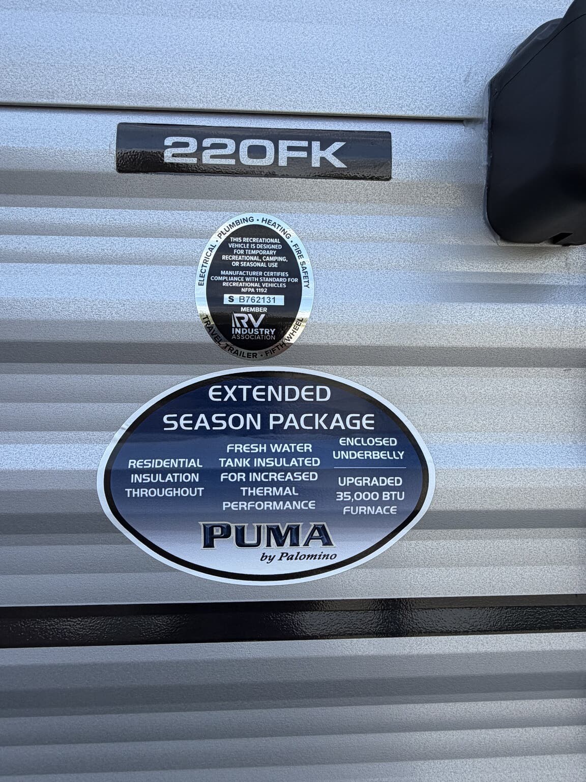 2027 Puma 220FK by Forest River from Hometown RV LLC in Brockway, Pennsylvania