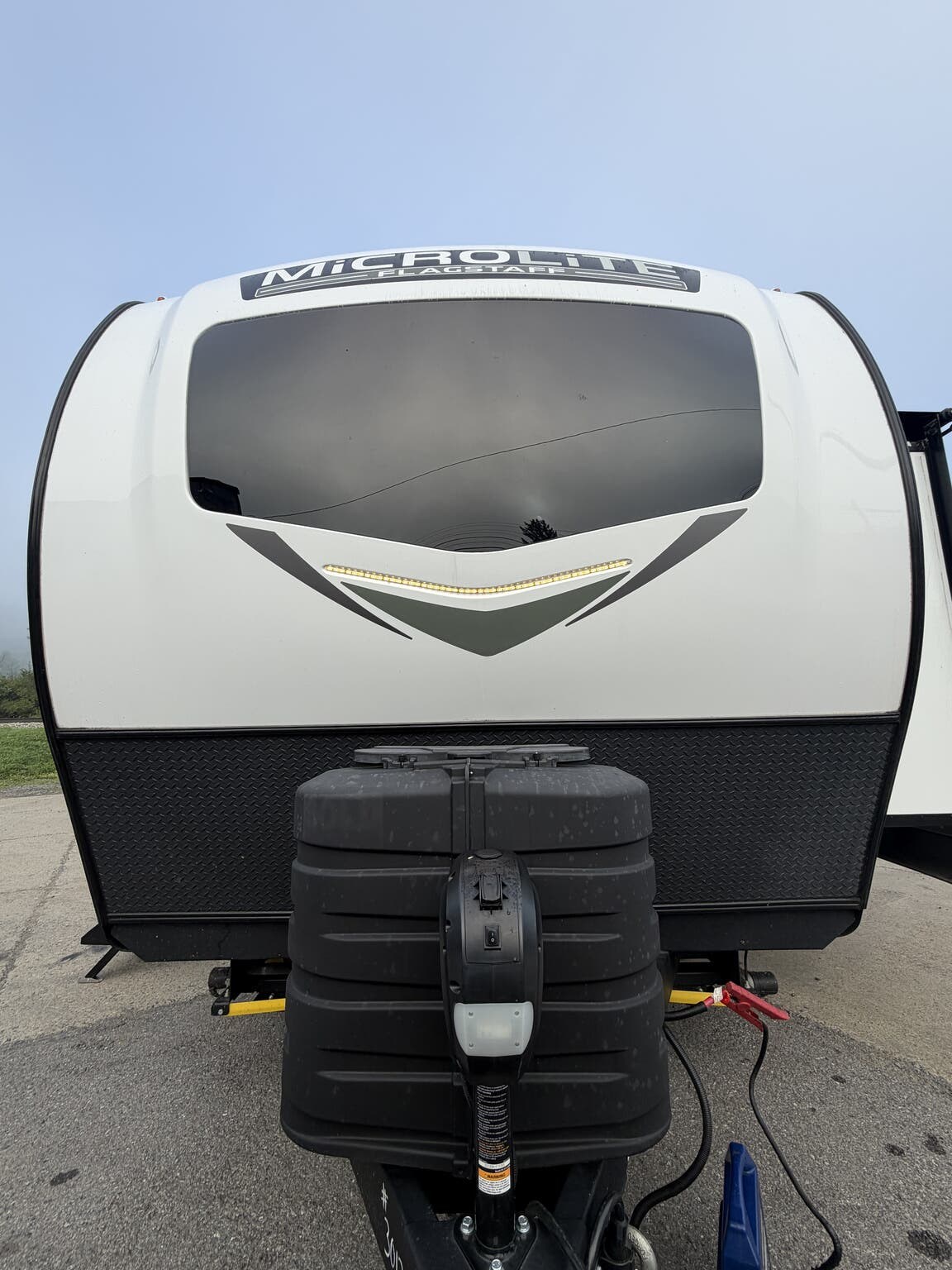2024 Forest River Flagstaff Micro Lite 25FKBS - Used Travel Trailer For Sale by Hometown RV LLC in Brockway, Pennsylvania features Black Tank Flush, Heated Water Tank, Converter, Tinted Windows, Theater Seating