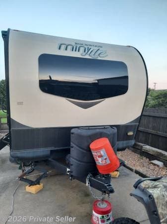 2019 Forest River Rockwood Mini Lite 1 Floor and 1 slideout - Used Travel Trailer For Sale by For Sale By Owner in Clarksville, Tennessee features Spare Tire Kit, CO Detector, Sewer Hose & Carrier, Dinette Bed, LED HDTV