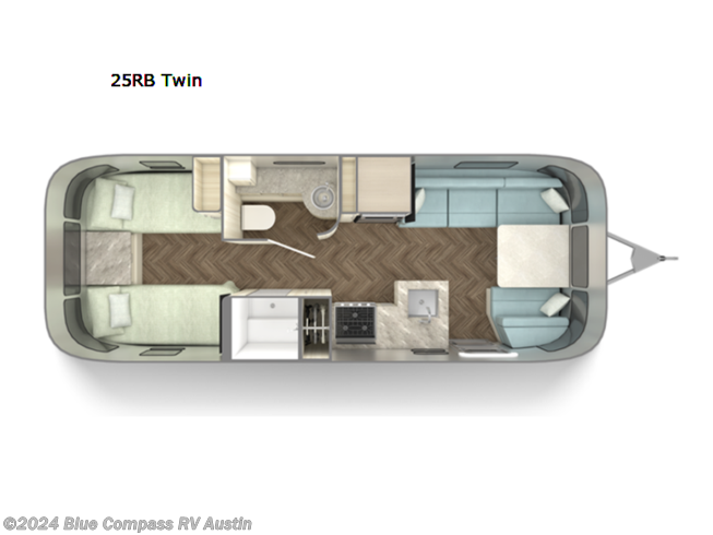 New 2023 Airstream International 25RB Twin available in Buda, Texas