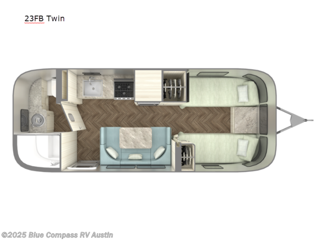 2023 Airstream Flying Cloud 23FB Twin RV for Sale in Buda, TX 78610 ...