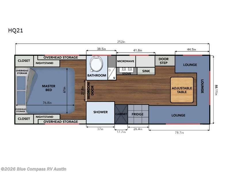 2024 Black Series HQ Series 21 - New Travel Trailer For Sale by Blue Compass RV Austin in Buda, Texas