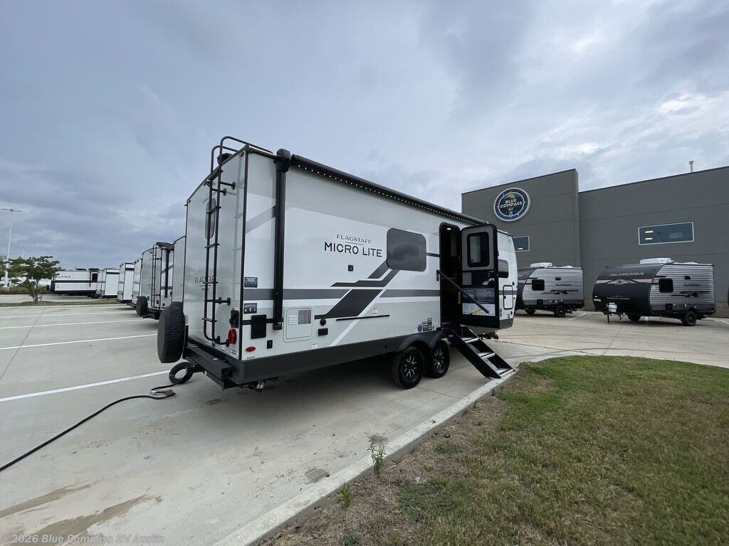 2026 Flagstaff Micro Lite 25MBR by Forest River from Blue Compass RV Austin in Buda, Texas