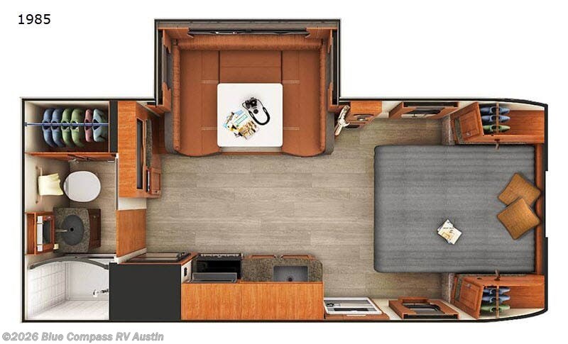 2020 Lance Lance Travel Trailers 1985 - Used Travel Trailer For Sale by Blue Compass RV Austin in Buda, Texas features Slideout