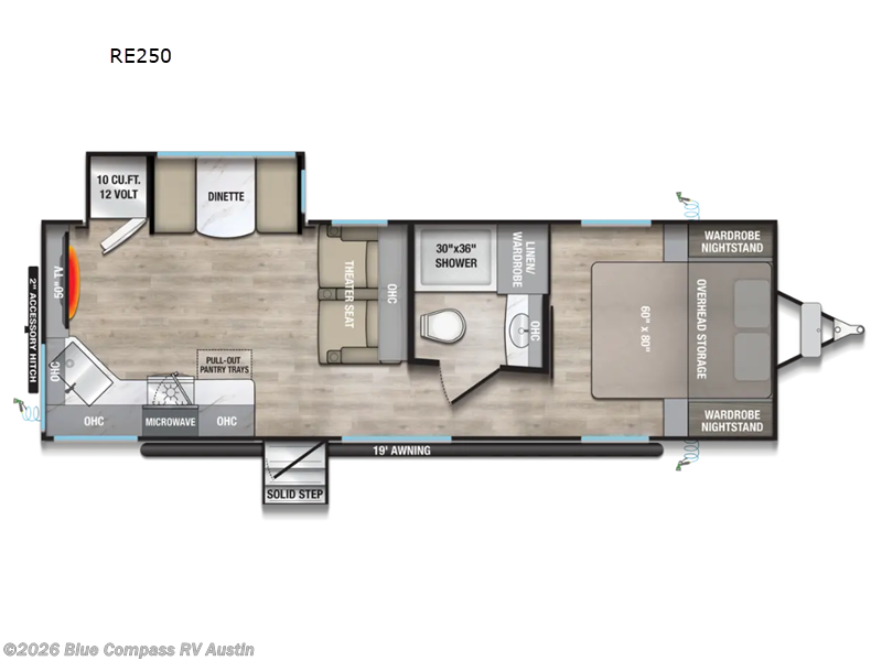 2027 Alliance RV Delta Ultra Lite RE250 - New Travel Trailer For Sale by Blue Compass RV Austin in Buda, Texas features Slideout