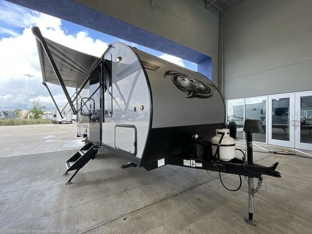Used 2021 Forest River Cherokee Wolf Pup Black Label 16FQBL available in Buda, Texas