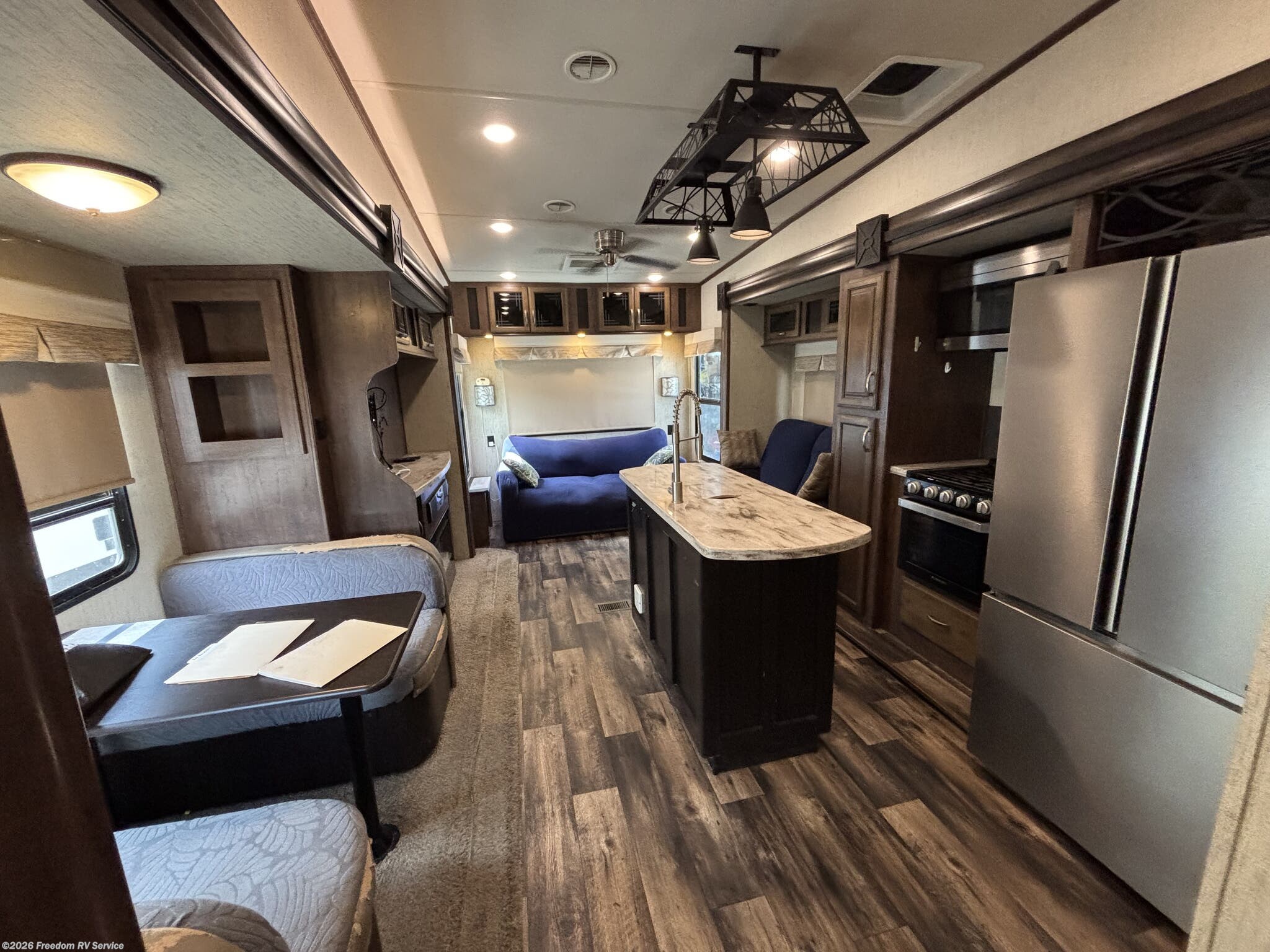 2019 Forest River Sierra 372LOK - Used Fifth Wheel For Sale by Freedom RV Service in Aransas Pass, Texas features Exterior Speakers, Refrigerator, Awning, Furnace, Inverter