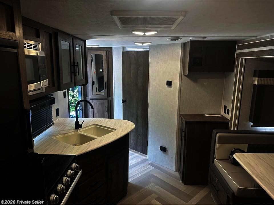 2022 Salem Cruise Lite Standard queen bed, kitchenette. Bathroom by Forest River from For Sale By Owner in Barrington, Rhode Island