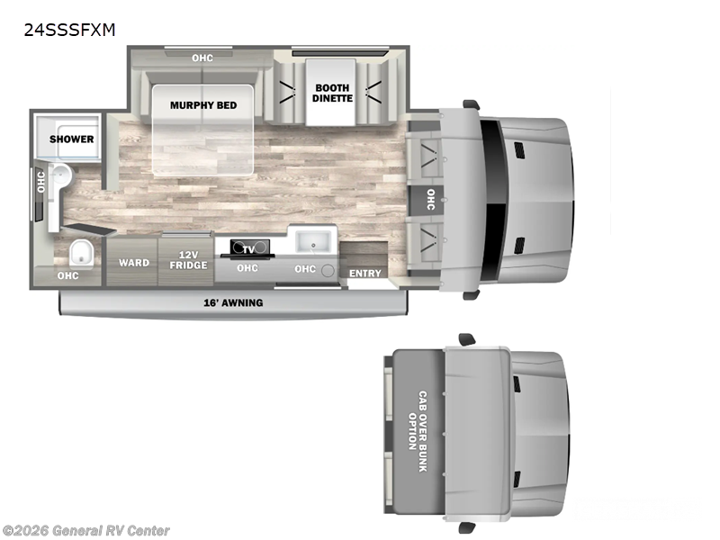 2025 Dynamax Corp ISATA 24SSSFXM - New Class C For Sale by General RV Center in Mesa, Arizona