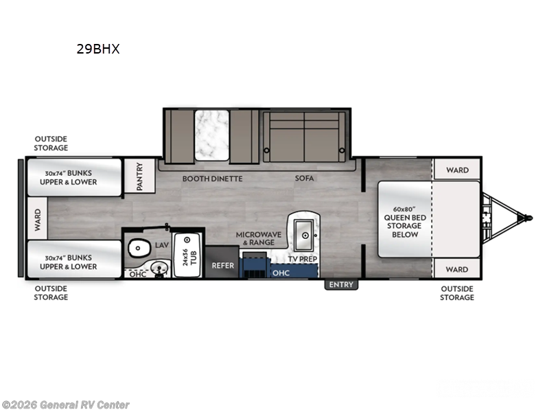 2026 Coachmen Apex 29BHX - New Travel Trailer For Sale by General RV Center in Mesa, Arizona