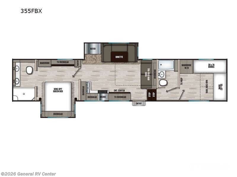 2023 Shasta Phoenix 355FBX-2SL - Used Fifth Wheel For Sale by General RV Center in Mesa, Arizona