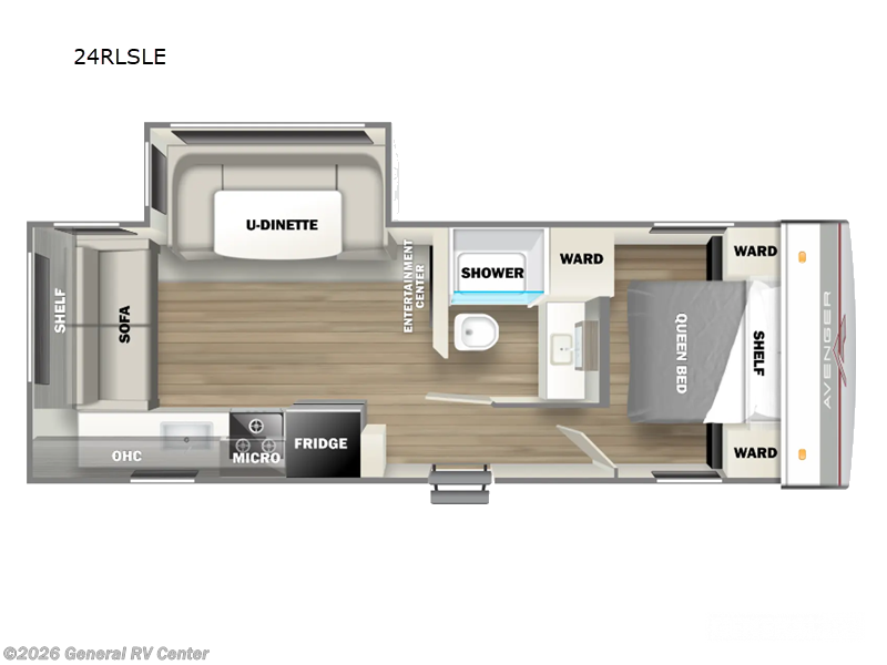 2025 Prime Time Avenger 24RLSLE - New Travel Trailer For Sale by General RV Center in Mesa, Arizona