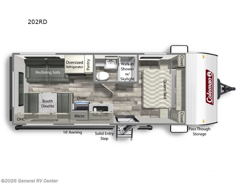2024 Dutchmen LANTERN 202RD - Used Travel Trailer For Sale by General RV Center in Longmont, Colorado