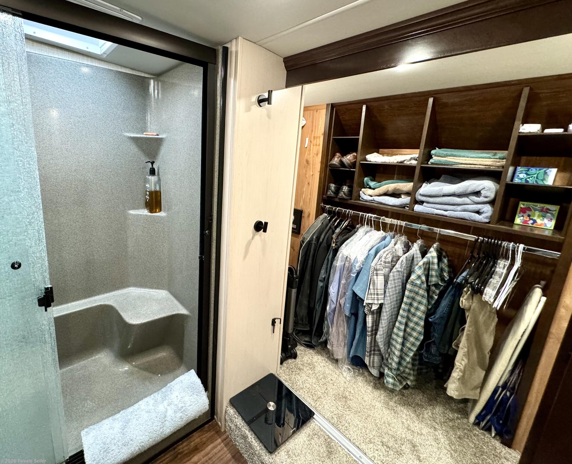 2021 Mobile Suites Front bedroom, kitchen island, rear living room by DRV from For Sale By Owner in Tigard, Oregon