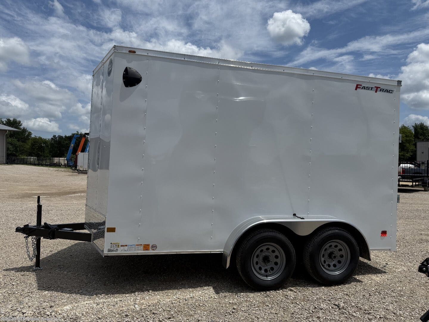 2026 Wells Cargo 7X12 Tandem Axle Enclosed Trailer 7K GVWR