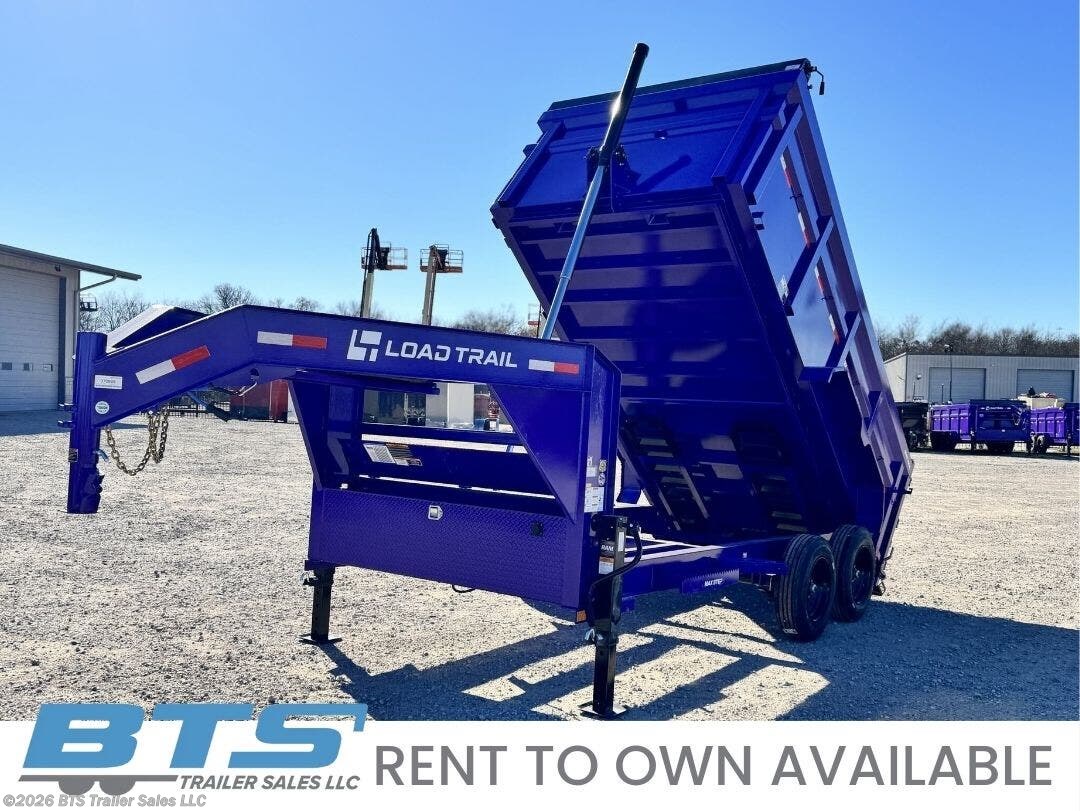 2026 Load Trail DG 83X14X4 Gooseneck Telescopic Dump 7GA Floor 16K