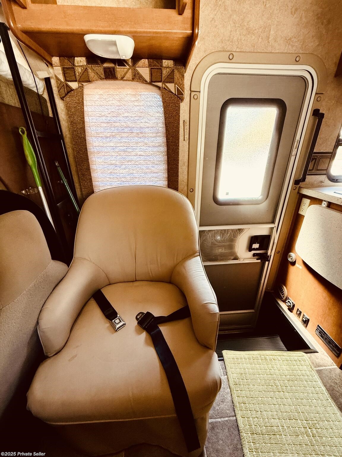 Door with lounge chair.