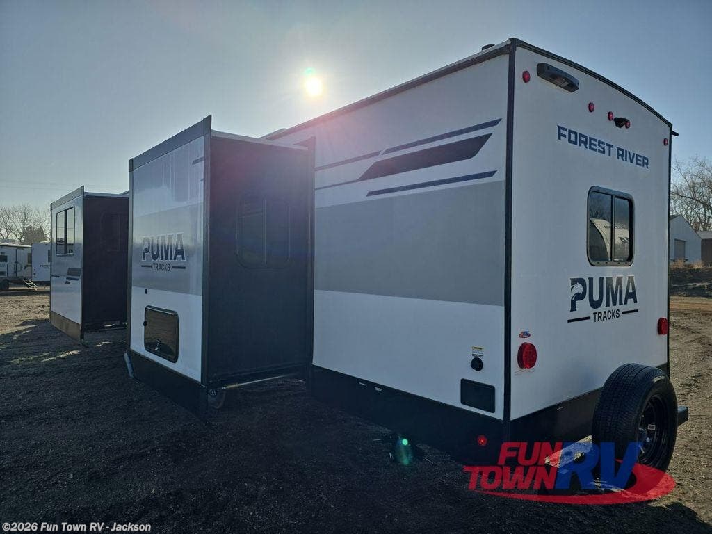 New 2026 Forest River Puma Tracks 3300FLBS available in Jackson, Michigan