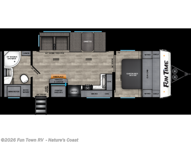 Fun Time Crossroads Rv 2026 CrossRoads Fun Time 26RB #218096 - For Sale in Crystal River, FL