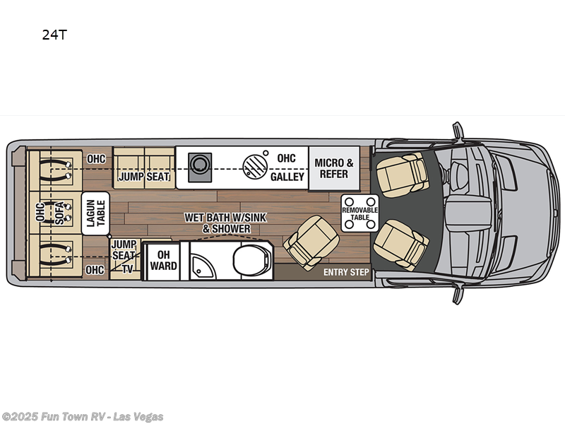 2024 Coachmen Galleria 24T - Used Class B For Sale by Fun Town RV - Las Vegas in Las Vegas, Nevada