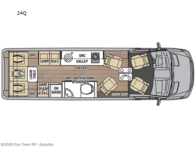 2024 Coachmen Galleria 24Q - Used Class B For Sale by Fun Town RV - Surprise in Surprise, Arizona
