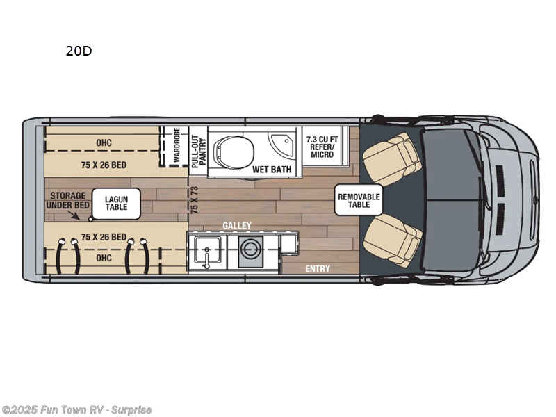 2024 Coachmen Nova 20D - Used Class B For Sale by Fun Town RV - Surprise in Surprise, Arizona