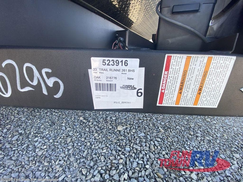 2023 Trail Runner 261 BHS by Heartland from Fun Town RV - Indianapolis in EDINBURGH, Indiana