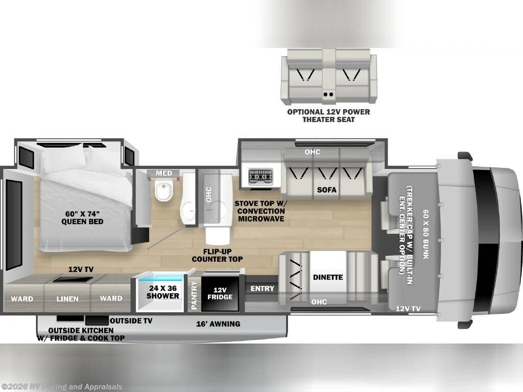 2022 Forest River Forester Classic 2861DS- Located in Roswell, Georgia - Used Class C For Sale by RV Pricing and Appraisals in , Florida