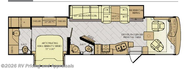 2017 Fleetwood Pace Arrow 36U- Located in Commerce Township, Michigan - Used Class A For Sale by RV Pricing and Appraisals in , Florida