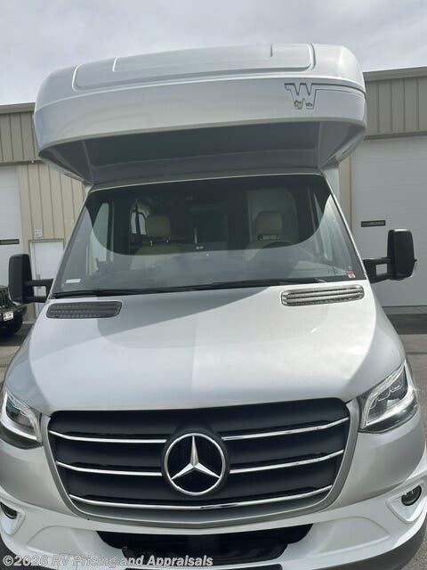 2023 Winnebago Navion 24D LOCATED IN MERIDIAN ID. 83646 - Used Class C For Sale by RV Pricing and Appraisals in , Florida features Thermal Pane Windows, Water Heater, Self Contained, Microwave, Alloy Wheels