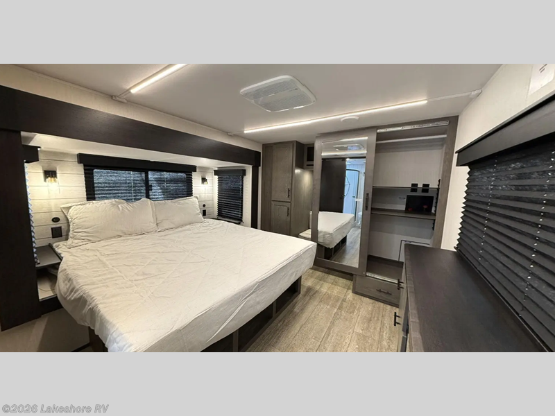 New 2025 Forest River Cherokee Arctic Wolf Suite 3800DECK available in Muskegon, Michigan