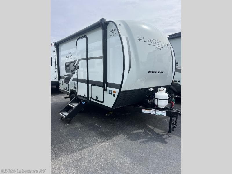 2026 Forest River Flagstaff E-Pro E13LE - New Travel Trailer For Sale by Lakeshore RV in Muskegon, Michigan