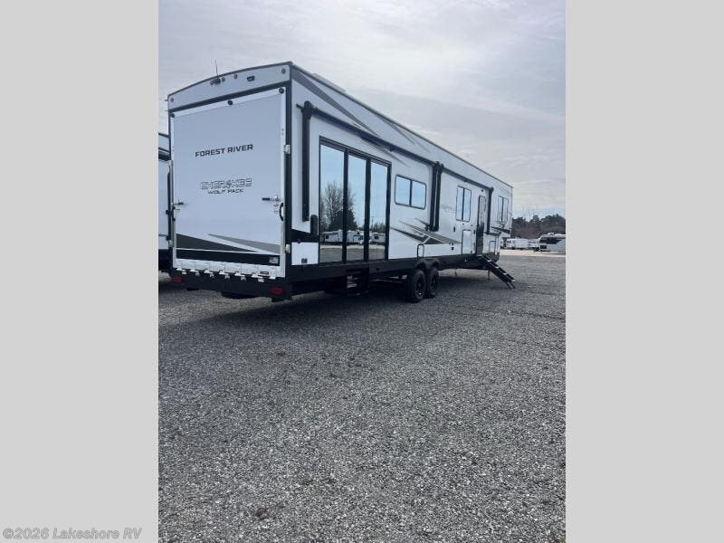2026 Forest River Cherokee Wolf Pack 350PACK - New Toy Hauler For Sale by Lakeshore RV in Muskegon, Michigan