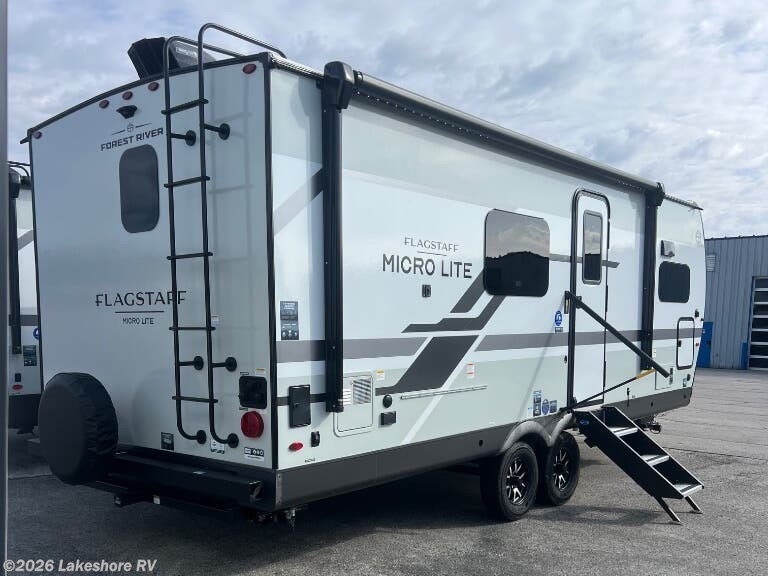 2026 Flagstaff Micro Lite 25MBR by Forest River from Lakeshore RV in Muskegon, Michigan